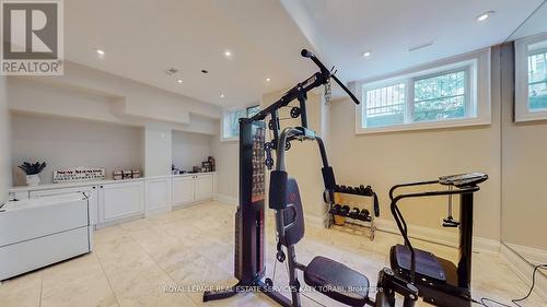 1 Carluke Crescent, Toronto, ON - Indoor Photo Showing Gym Room