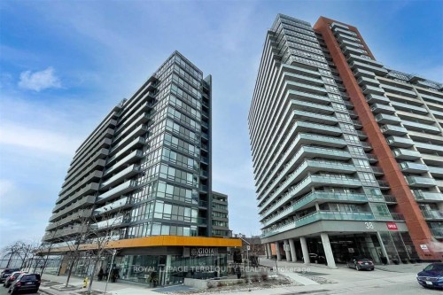 808-20 Joe Shuster Way, Toronto, ON - Outdoor With Balcony With Facade