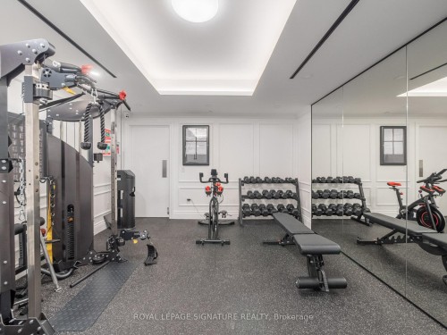 504-128 Pears Avenue, Toronto, ON - Indoor Photo Showing Gym Room