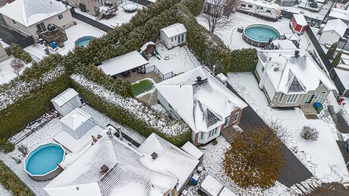 Backyard - 1678 Rue Des Mandolines, Saint-Jérôme, QC - Outdoor With Above Ground Pool