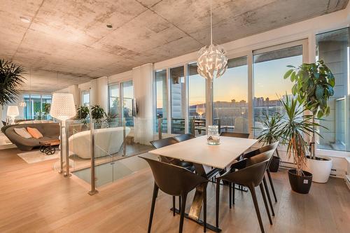 Overall view - 605-2175 Rue St-Patrick, Montréal (Le Sud-Ouest), QC - Indoor Photo Showing Dining Room