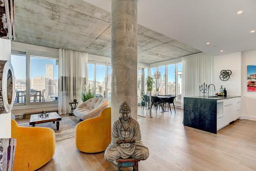 Overall view - 605-2175 Rue St-Patrick, Montréal (Le Sud-Ouest), QC - Indoor Photo Showing Living Room