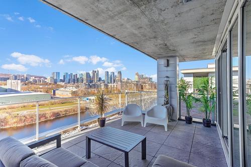 Patio - 605-2175 Rue St-Patrick, Montréal (Le Sud-Ouest), QC - Outdoor With Exterior
