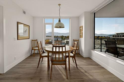 708-1588 Ellis Street, Kelowna, BC - Indoor Photo Showing Dining Room