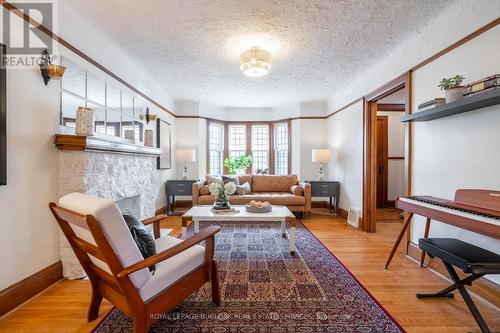 26 Weir Street S, Hamilton, ON - Indoor With Fireplace