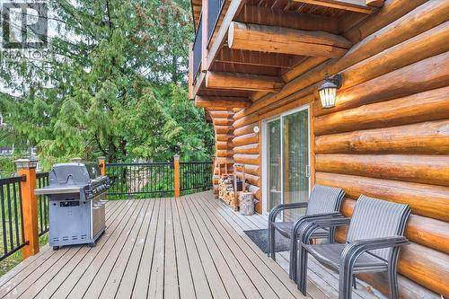 4580 Timberline Crescent, Fernie, BC - Outdoor With Deck Patio Veranda With Exterior