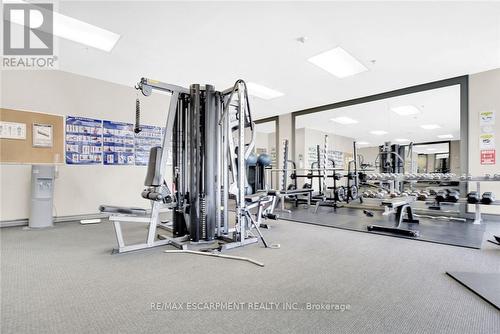 306 - 75 King Street E, Mississauga, ON - Indoor Photo Showing Gym Room