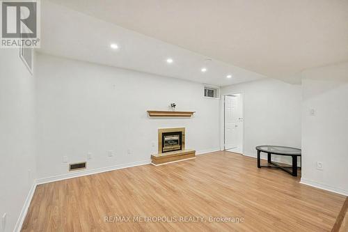 Bsmt - 1105 Petunia Place, Pickering, ON - Indoor With Fireplace