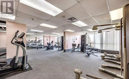 510 - 3 Rowntree Road, Toronto, ON - Indoor Photo Showing Gym Room
