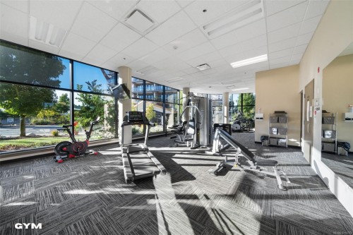 112-745 Travino Lane, Saanich, BC - Indoor Photo Showing Gym Room
