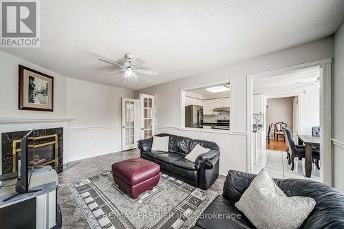 21 Berrydown Drive, Caledon, ON - Indoor Photo Showing Living Room With Fireplace