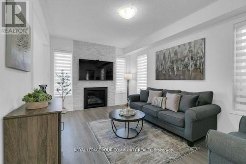 258 Harding Park Street, Newmarket, ON - Indoor Photo Showing Living Room With Fireplace