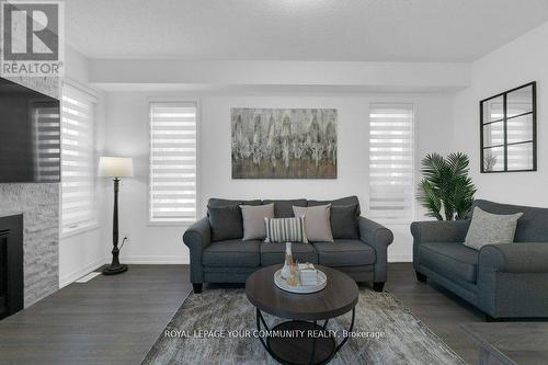 258 Harding Park Street, Newmarket, ON - Indoor Photo Showing Living Room With Fireplace