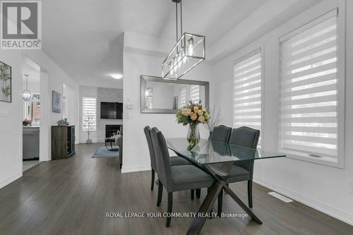 258 Harding Park Street, Newmarket, ON - Indoor Photo Showing Dining Room With Fireplace