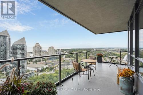 2403 - 36 Park Lawn Road, Toronto, ON - Outdoor With Balcony With View With Exterior