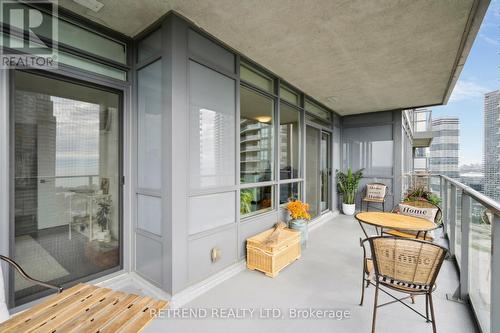2403 - 36 Park Lawn Road, Toronto, ON - Outdoor With Balcony With Exterior