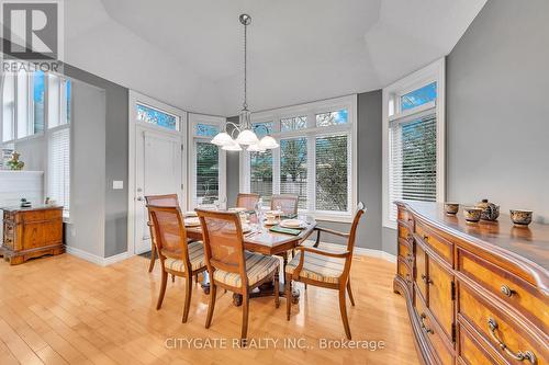 Breakfast Area with Walk-Out - 552 Falconridge Crescent, Kitchener, ON - Indoor Photo Showing Dining Room