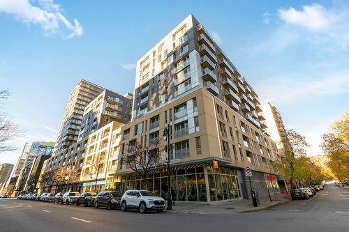 Aerial photo - 907-1414 Rue Chomedey, Montréal (Ville-Marie), QC - Outdoor With Facade