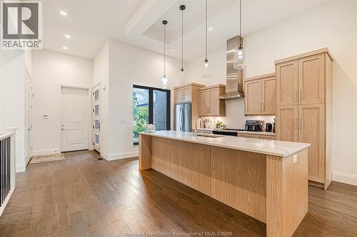 526 Lily Mac, Windsor, ON - Indoor Photo Showing Kitchen With Upgraded Kitchen