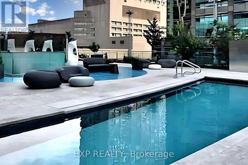 3211 - 1 Bloor Street E, Toronto, ON - Outdoor With In Ground Pool