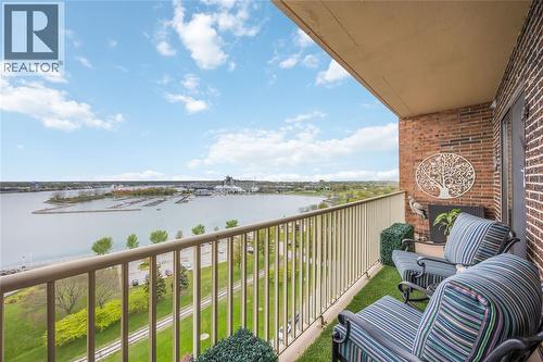 10 Derby Lane Unit# 1202, Sarnia, ON - Outdoor With Body Of Water With Balcony