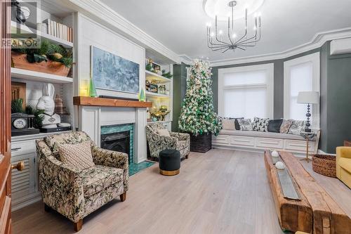 71 Corporal Jamie Murphy Drive, Conception Harbour, NL - Indoor Photo Showing Living Room With Fireplace
