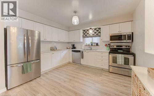 707 Paris Boulevard, Waterloo, ON - Indoor Photo Showing Kitchen With Stainless Steel Kitchen