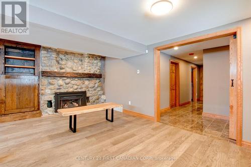 10771 Melrose Drive, Middlesex Centre, ON - Indoor With Fireplace