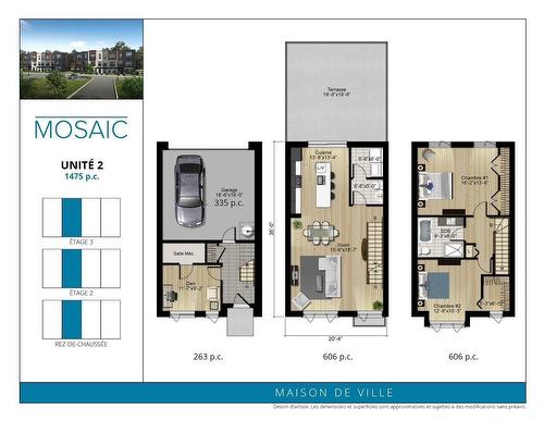 Drawing (sketch) - 7366 Boul. Des Laurentides, Laval (Auteuil), QC 