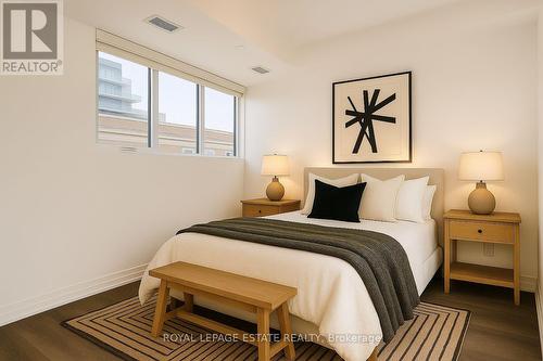 Virtual Staging - 304 - 2301 Danforth Avenue, Toronto, ON - Indoor Photo Showing Bedroom