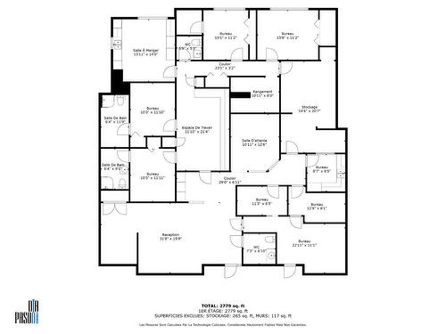 Plan (croquis) - 202-256 Rue De Montigny, Saint-Jérôme, QC - Other