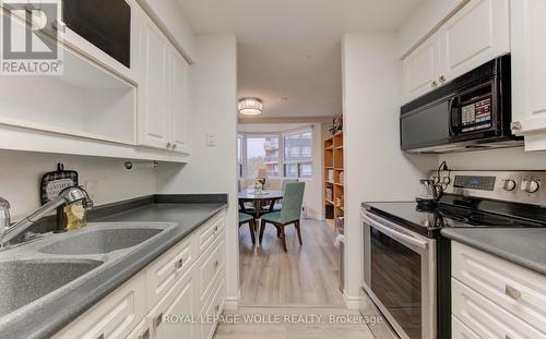 303 - 20 Ellen Street E, Kitchener, ON - Indoor Photo Showing Kitchen
