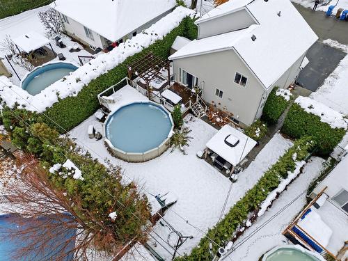 Aerial photo - 17 Rue Des Perdrix, Saint-Basile-Le-Grand, QC - Outdoor With Above Ground Pool With View
