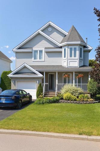 Exterior - 17 Rue Des Perdrix, Saint-Basile-Le-Grand, QC - Outdoor With Deck Patio Veranda With Facade