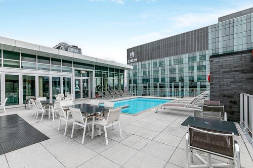 Pool - 1102-1150 Rue St-Denis, Montréal (Ville-Marie), QC - Outdoor With In Ground Pool With Deck Patio Veranda