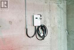 updated parking spot with EV charger - 