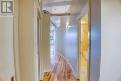 front entrance with unique curved wall - 