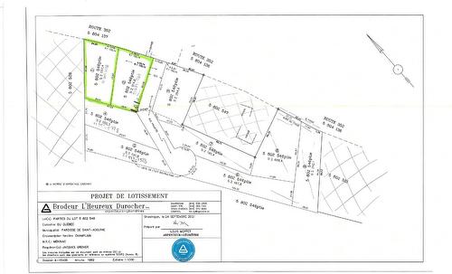 Plan (croquis) - 1 Route 352, Saint-Adelphe, QC 