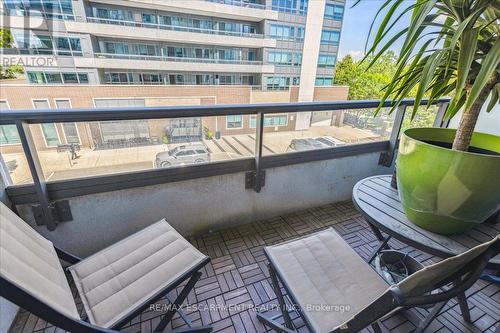 316 - 1 Hurontario Street, Mississauga, ON - Outdoor With Balcony