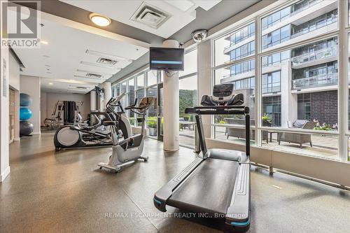316 - 1 Hurontario Street, Mississauga, ON - Indoor Photo Showing Gym Room