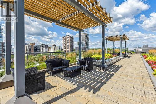 316 - 1 Hurontario Street, Mississauga, ON - Outdoor With Deck Patio Veranda
