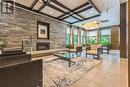 316 - 1 Hurontario Street, Mississauga, ON  - Indoor With Fireplace 