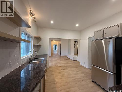 732 6Th Street, Humboldt, SK - Indoor Photo Showing Kitchen With Double Sink