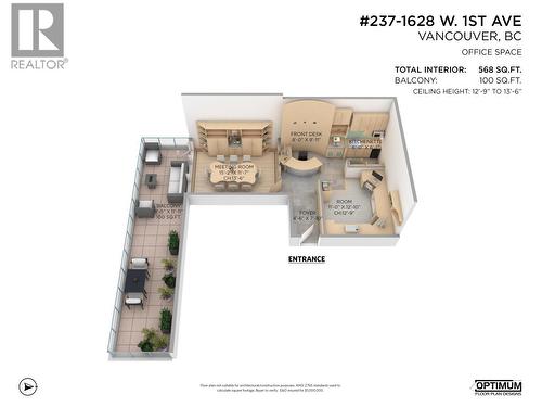 237 1628 W 1St Avenue, Vancouver, BC 