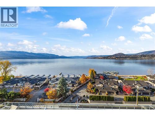 View from Terrace - 3340 Lakeshore Road Unit# 902, Kelowna, BC - Outdoor With Body Of Water With View