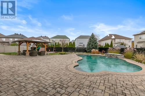 72 Branthaven Street, Ottawa, ON - Outdoor With In Ground Pool With Backyard
