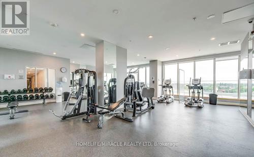 1301 - 565 Wilson Avenue, Toronto, ON - Indoor Photo Showing Gym Room