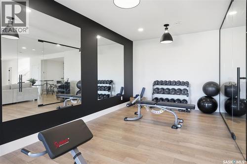 100 Greenbryre Crescent N, Corman Park Rm No. 344, SK - Indoor Photo Showing Gym Room