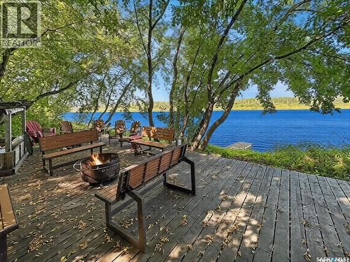 A1 532 River Street, Prince Albert, SK - Outdoor With Body Of Water With Deck Patio Veranda With View