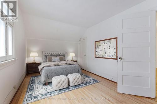this image has been virtually staged - 2 Gladstone Avenue, Smiths Falls, ON - Indoor Photo Showing Bedroom